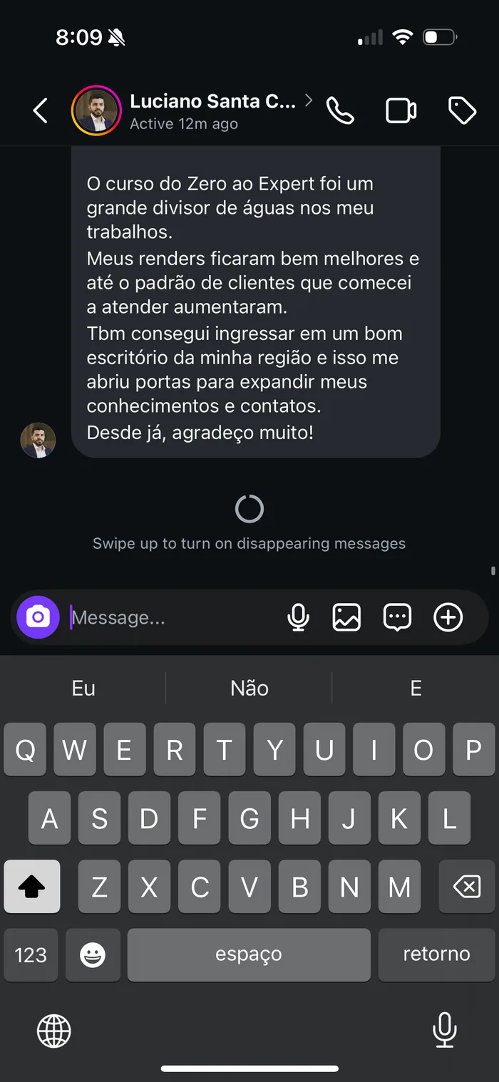 Depoimento de Luciano