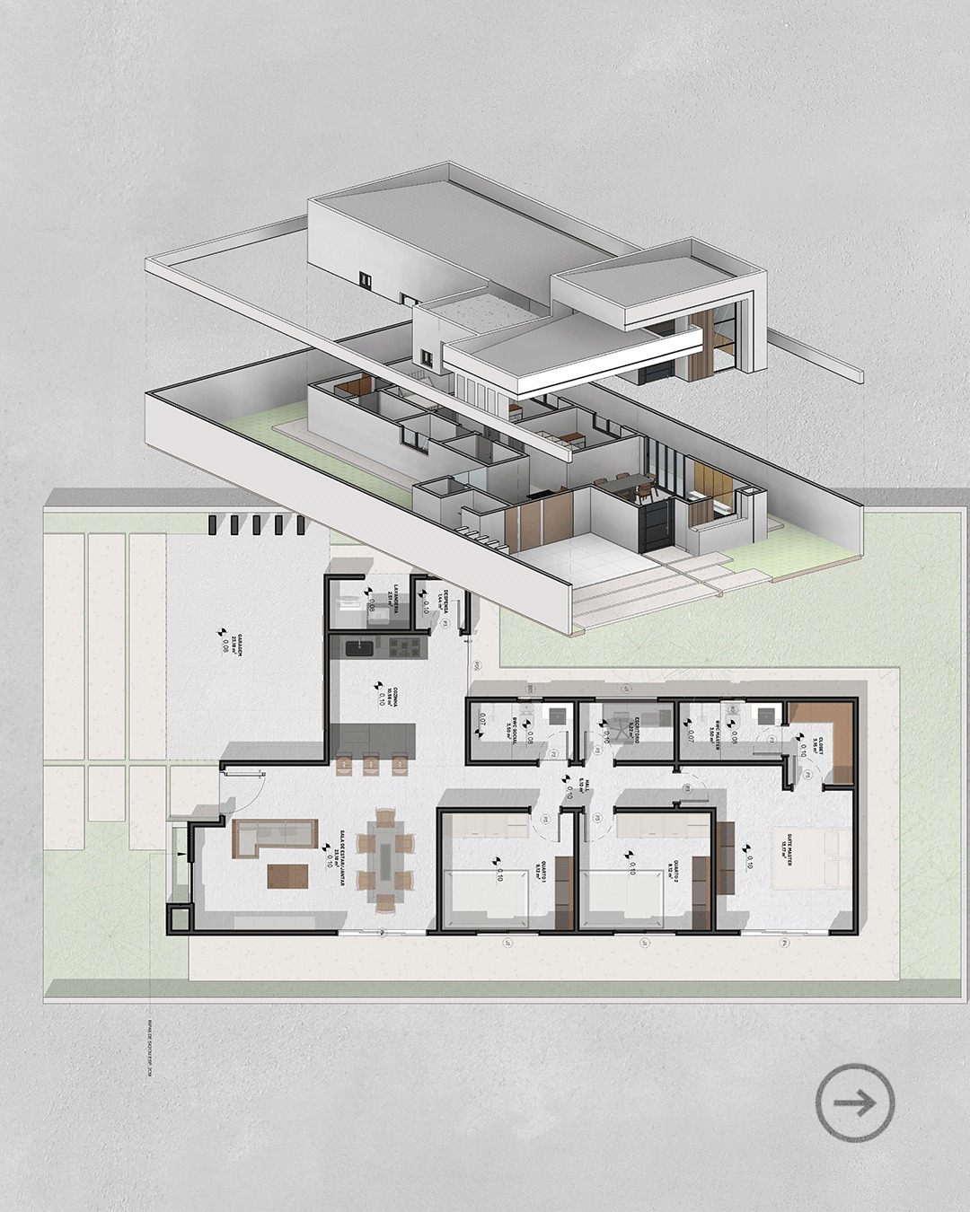 Representação gráfica axonométrica no Revit