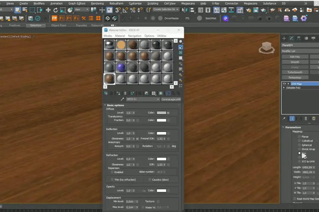 Estudo de enquadramento e escala em cena renderizada no D5 Render